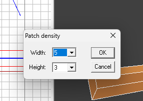 Simple Patch Mesh dialog