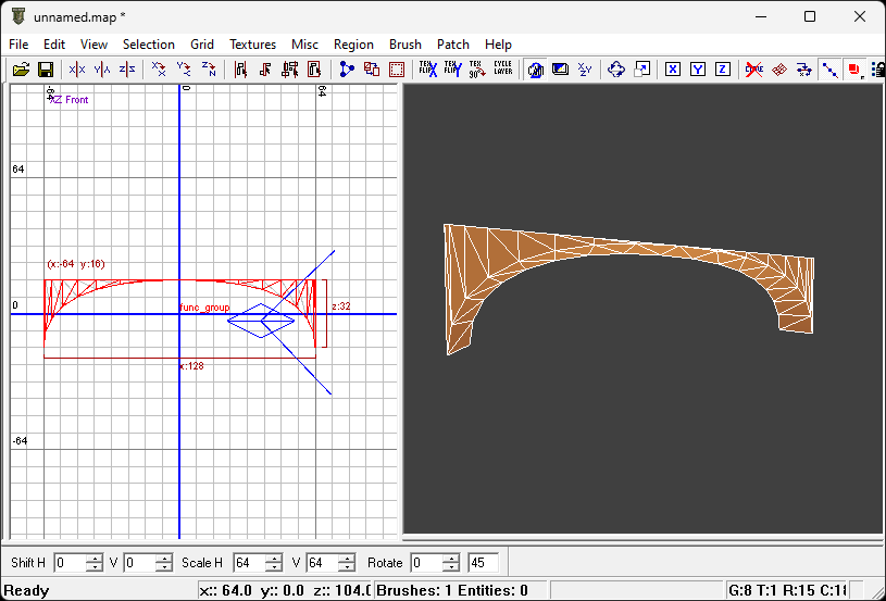 Increased patch mesh complexity