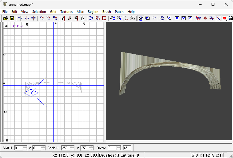 Misaligned texture on patch mesh
