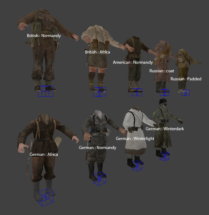 Call of Duty 2 Factions